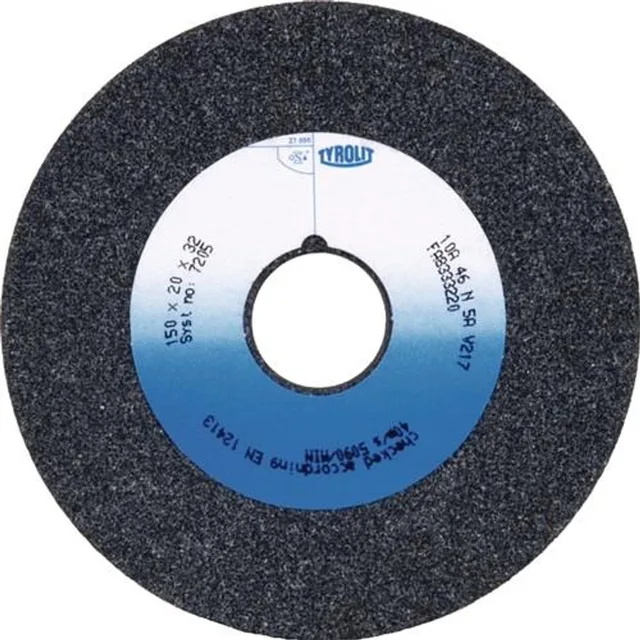 Schuurschijf Ø 125 x B 20 x 32 mm korrel 60 aluminium oxi