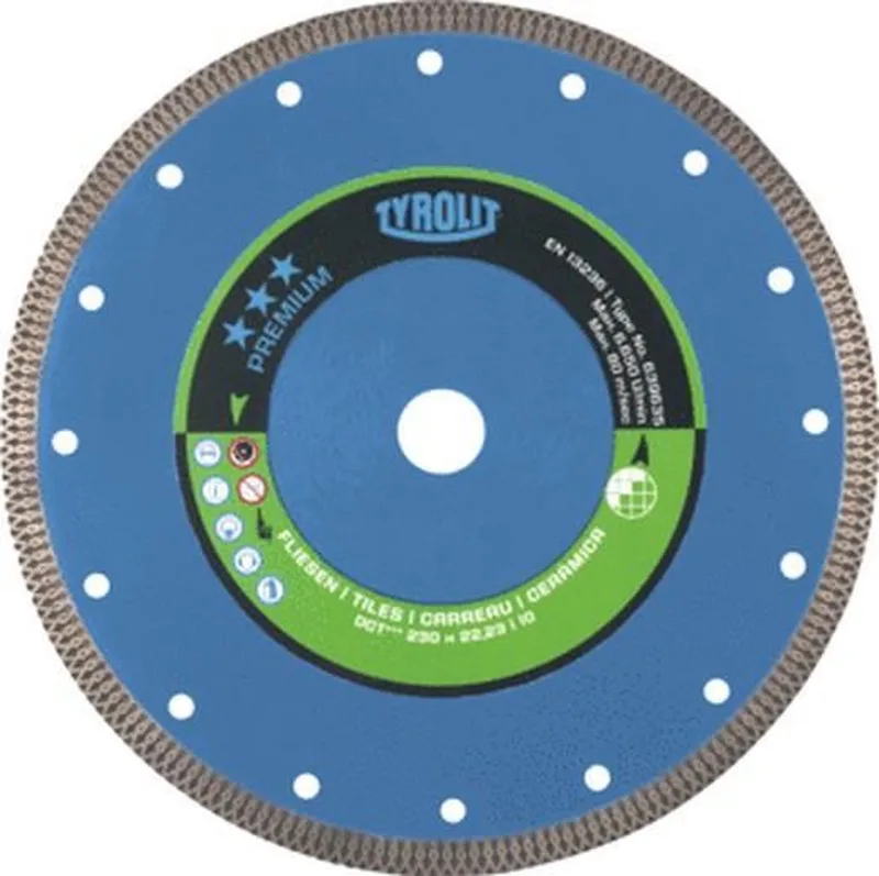 TYRO slijpschijf PREMIUM, frezen, diam schijf 115mm, dikte 1.2mm von Tyrolit – Produktbild