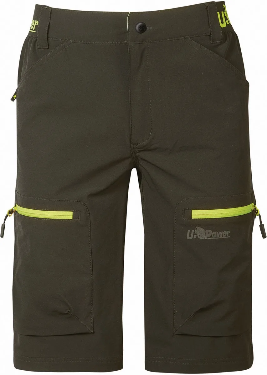 Ares Kurze Hose von U-Power, Dunkelgrün – Produktbild