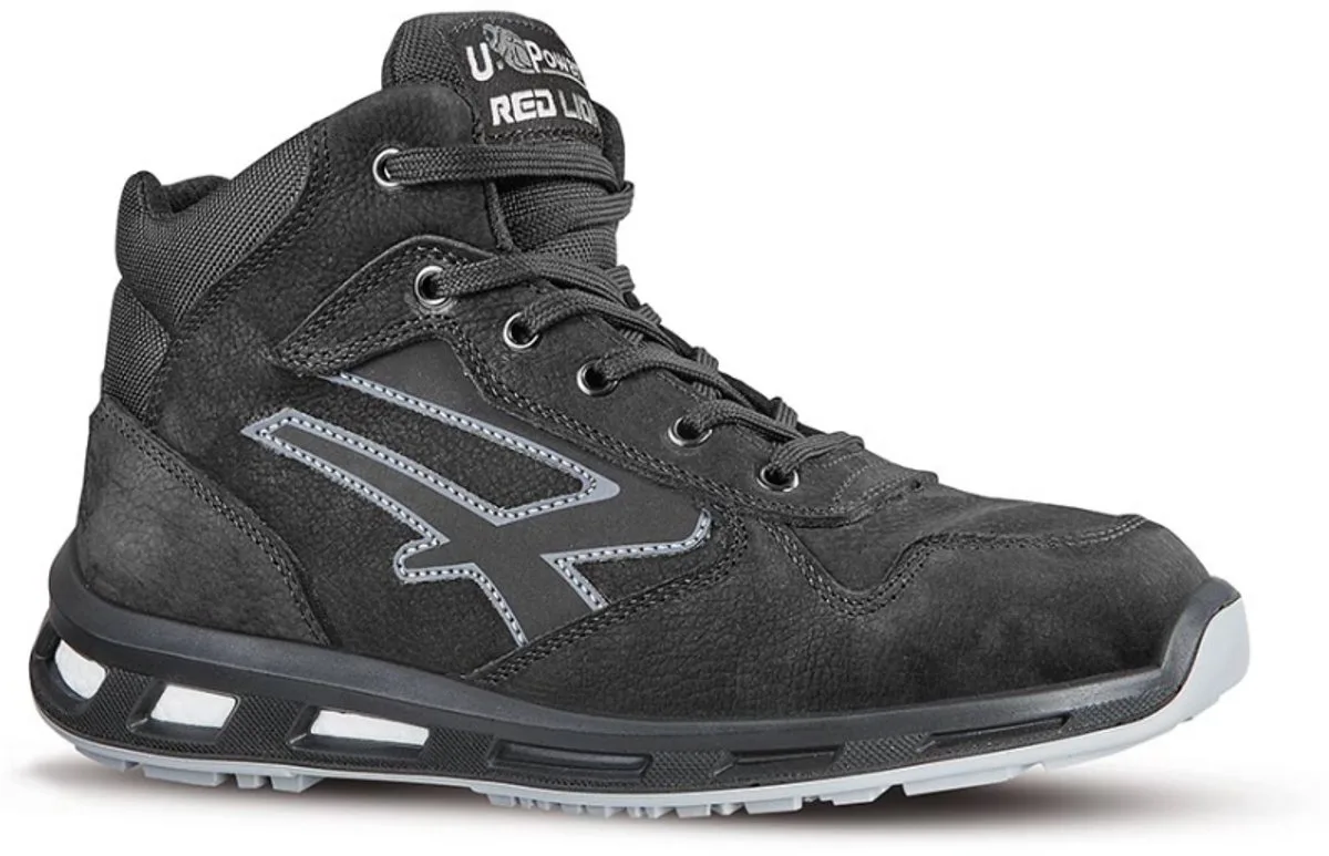 Red Lion Lift S3 Werkschoen von U-Power, Schwarz – Produktbild