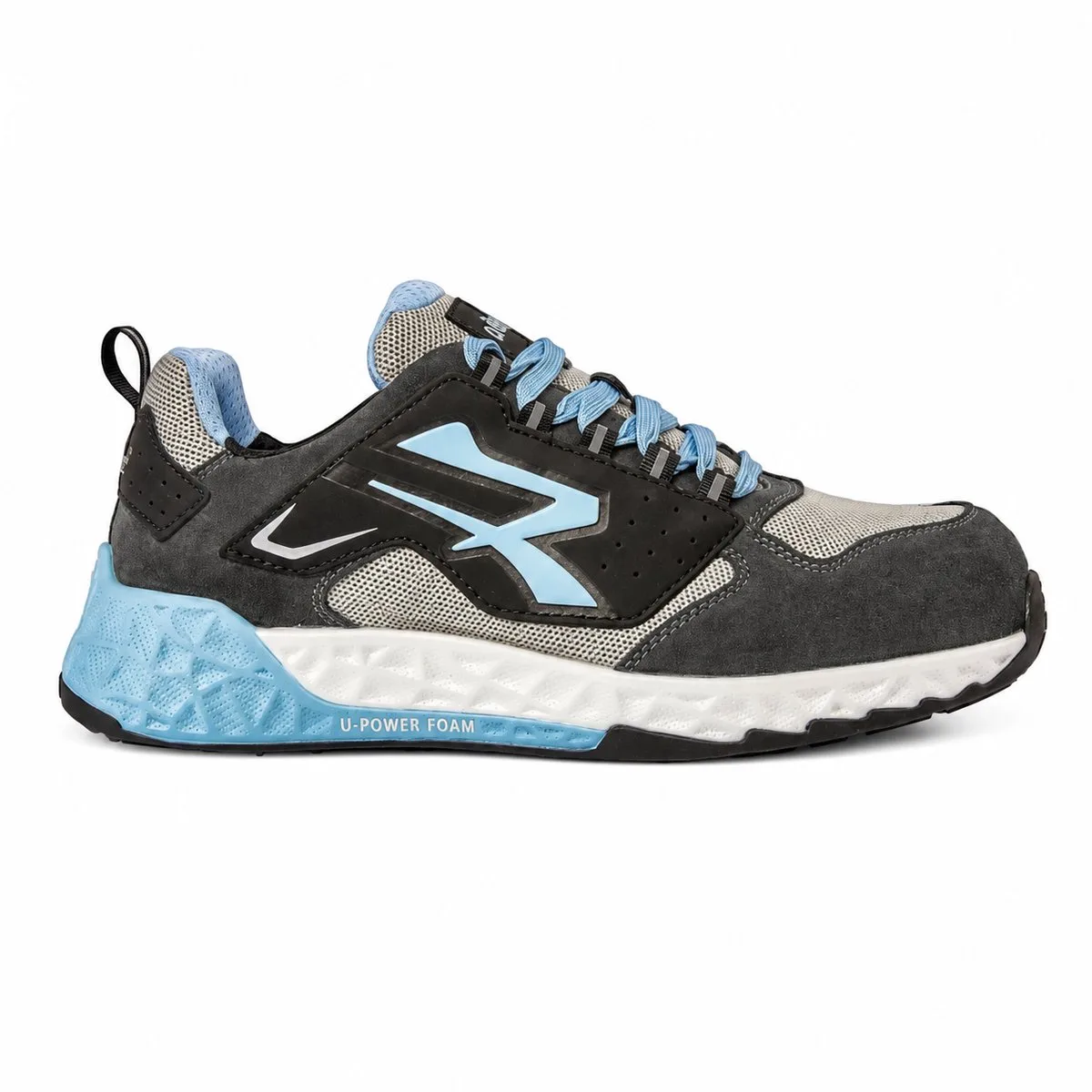 Red Stratos Arya ESD S1PS Werkschoenen Zwart/Blauw RT20016 by U-Power, Black, Blue, 35 – product image