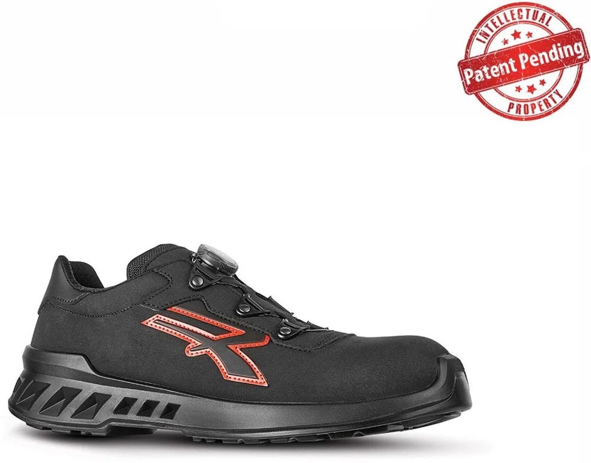 Veiligheidsit-schoenen / Halb-schoenen Caesar Esd S3 Ci Src RV20324 von U-Power, Schwarz – Produktbild