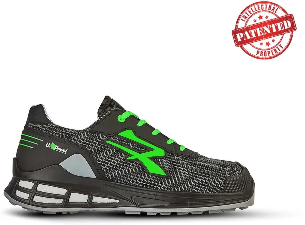 Veiligheidsit-schoenen / Halb-schoenen Dakota ESD S3 CI SRC RN20064 de U-Power, Noir – image du produit
