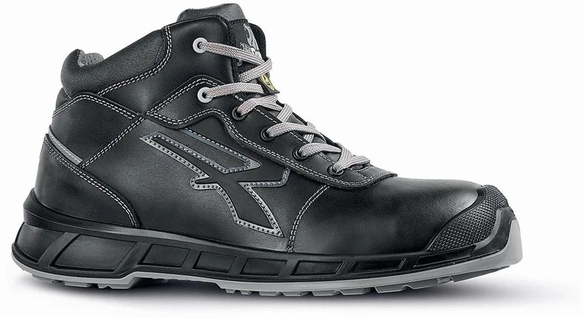 Veiligheidsit-schoenen / hoge schoenen Gaynor ESD S3 CI SRC RK10114 de U-Power, Noir – image du produit
