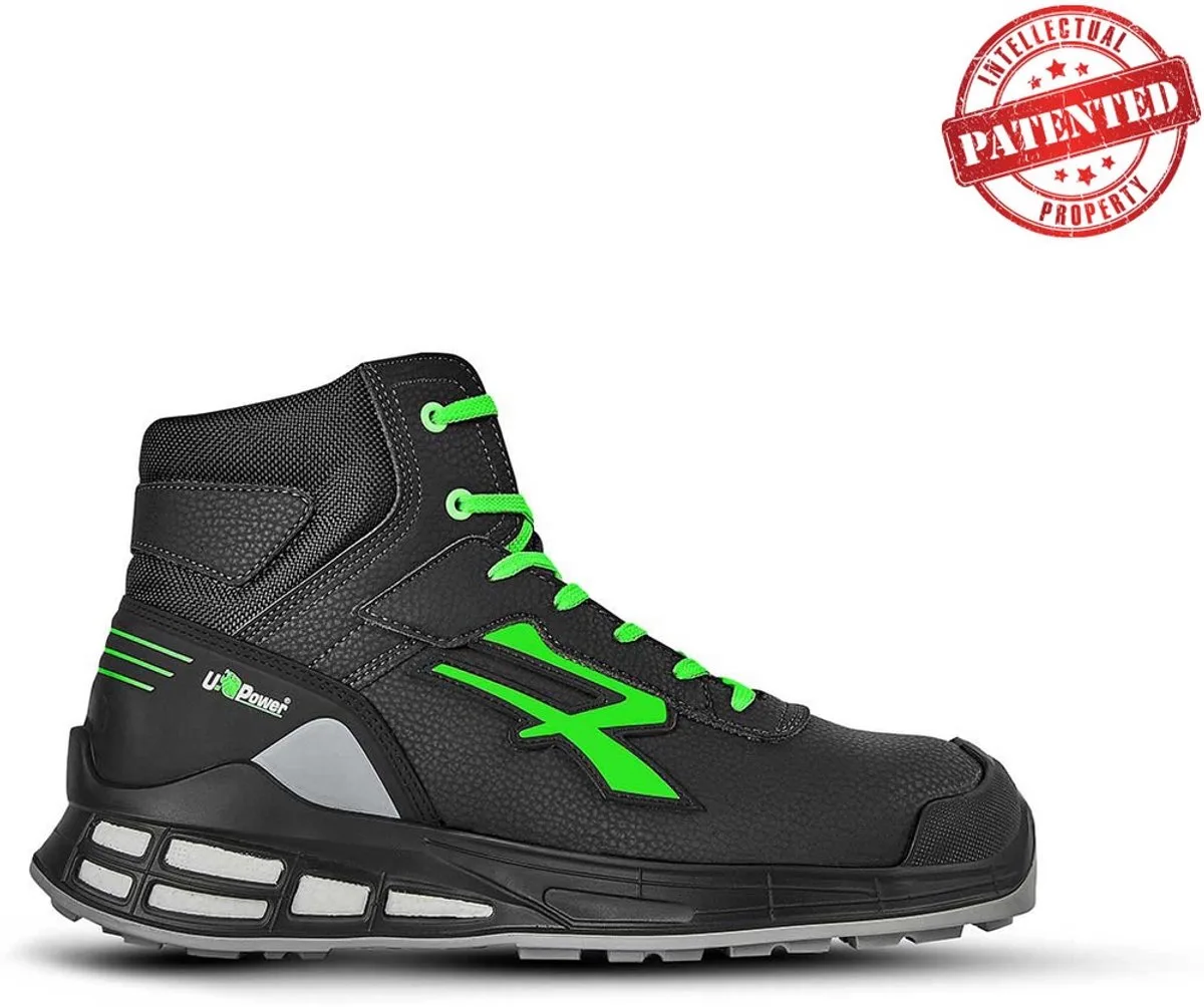 Veiligheidsit-schoenen / hoge schoenen Kent Esd S3 Ci Src RN10084 by U-Power, Black – product image
