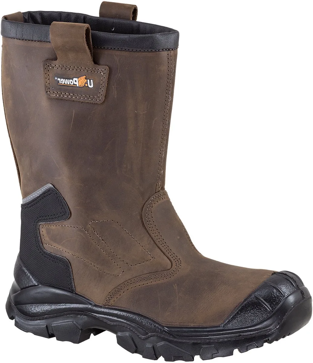 Werklaarzen | veiligheidslaarzen | merk Import | model Alaska | S3 | Gevoerd van U-Power, Meerkleurig – productafbeelding