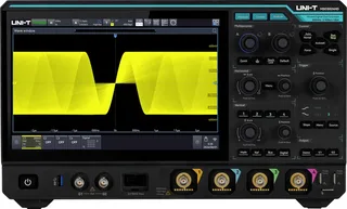 MSO3024HD Digital-Oszilloskop 200 MHz 2.5 GSa/s 500 Mpts 12 Bit Spectrum-Analyser, Funktionsgenerator, Digital-Speicher (DSO), Mixed-Signal (MSO) von UNI-T – Produktbild 1 von 2