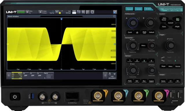 MSO3054HD Digital-Oszilloskop 500 MHz 2.5 GSa/s 500 Mpts 12 Bit Logic-Analyser 1 St