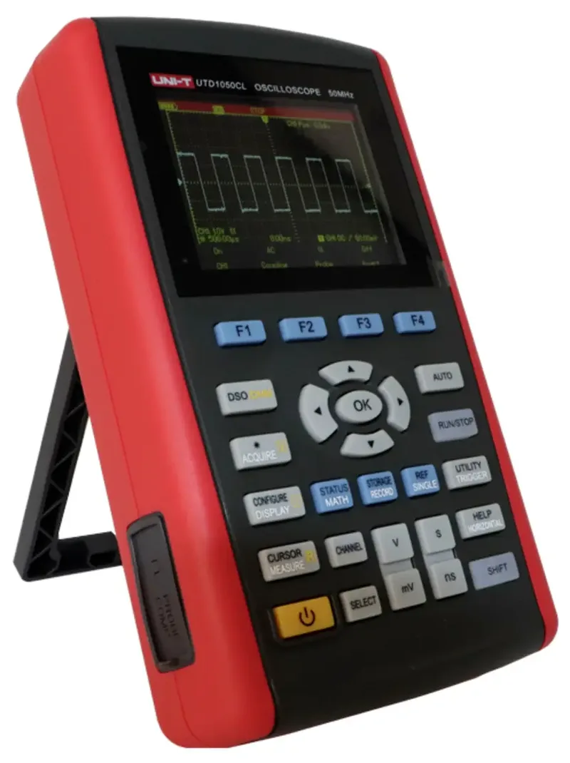 UTD1025CL Digital-Oszilloskop 25 MHz 200 MSa/s 12 kpts 8 Bit Multimeter-Funktionen 1 St. fra UNI-T – produktbillede 2 af 2