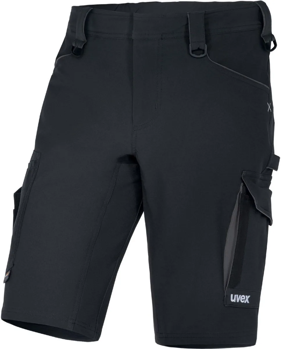 Arbeit-schoenen, Bermuda-shorts SuXXeed Craft Zwart, Graphit fra Uvex, Sort – produktbillede