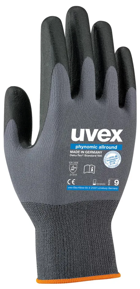 Arbeitshandschuh phynomic allround, 1 Paar från Uvex, 06 – produktbild