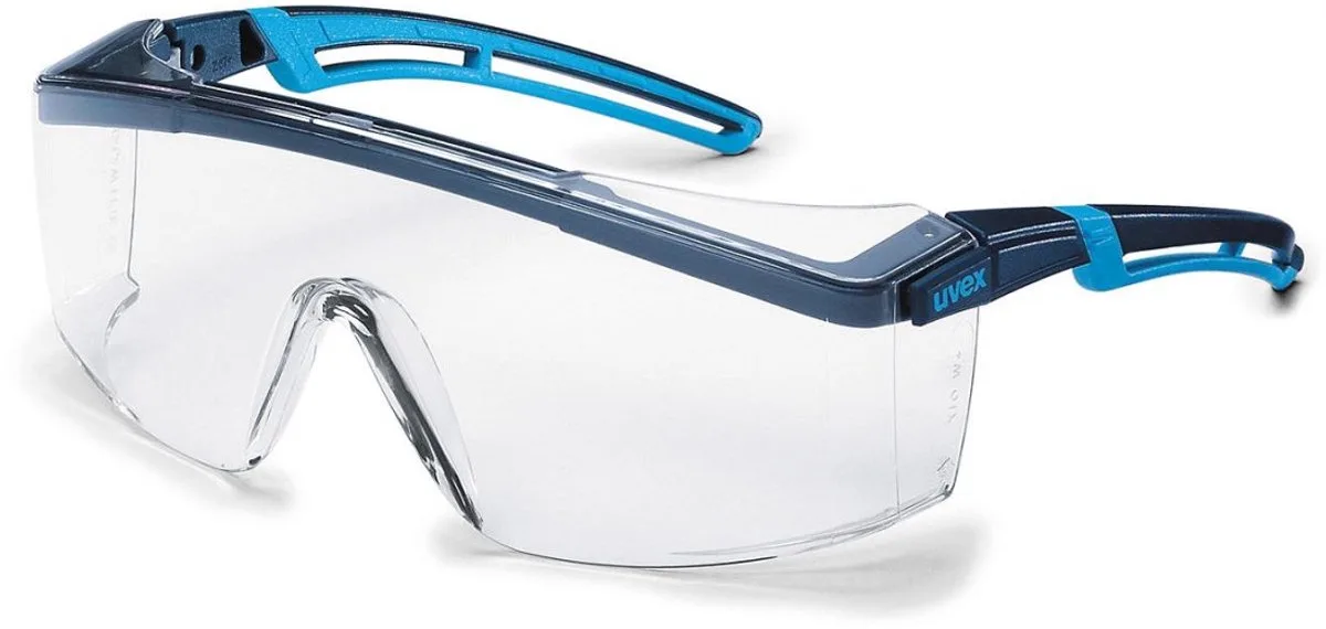astrospec 2.0 9164-065 veiligheidsbril van Uvex, Blauw, Zwart – productafbeelding