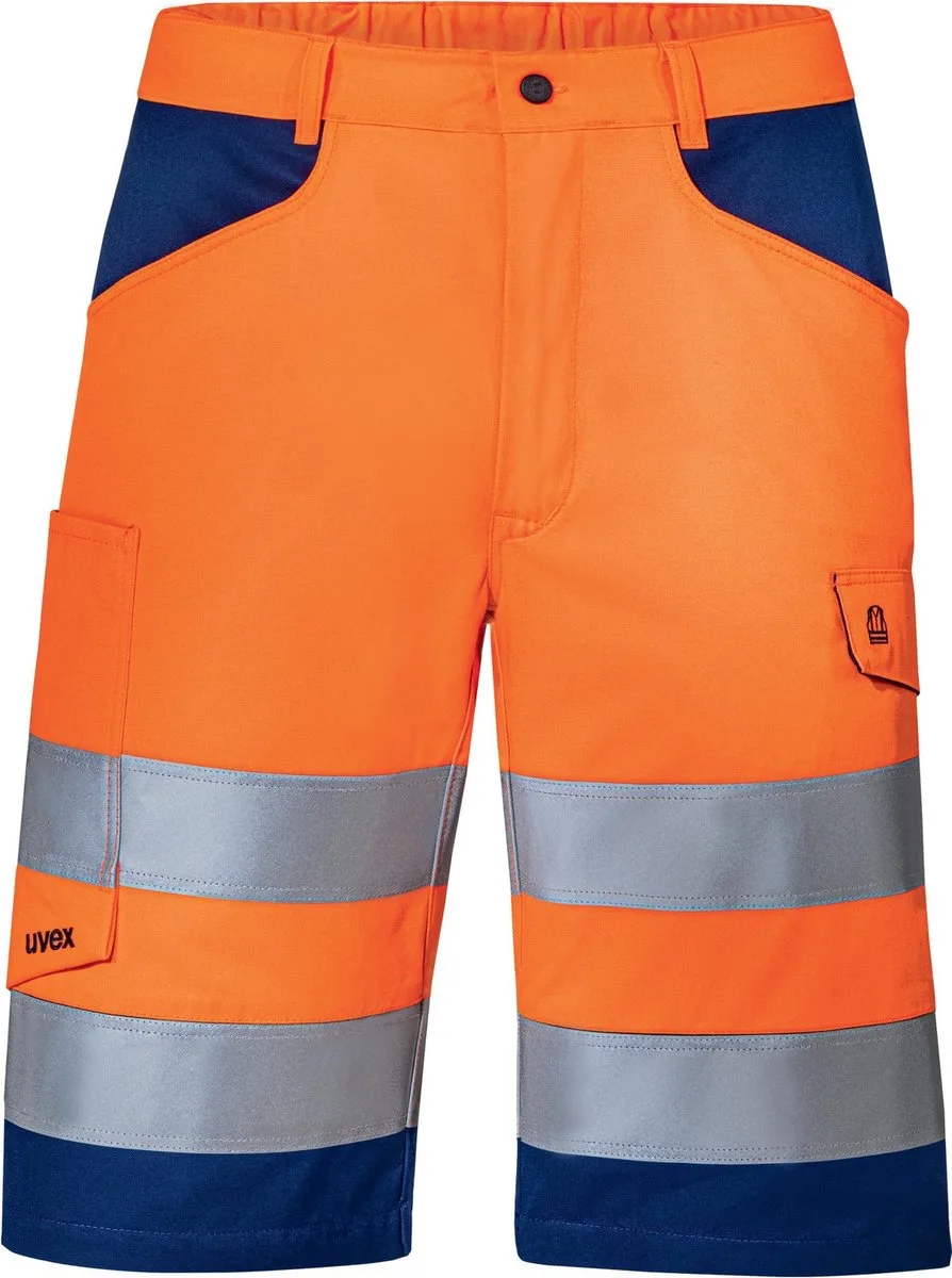 Bermuda Construction, oranje, Warnorange (88490) van Uvex, Oranje – productafbeelding