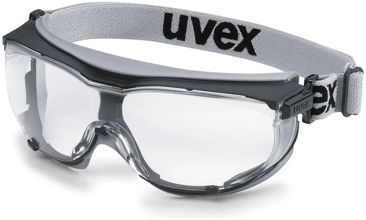 carbonvision 9307-375 ruimzichtbril van Uvex, Zwart, Grijs – productafbeelding