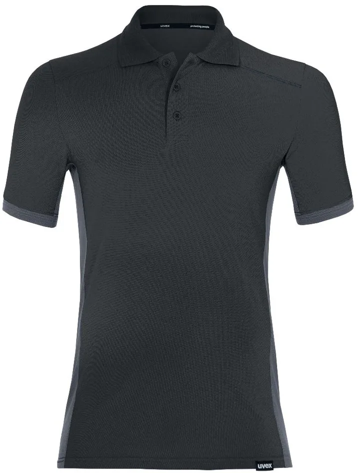 Herren-Poloshirt suXXeed industry, graphit, S van Uvex – productafbeelding