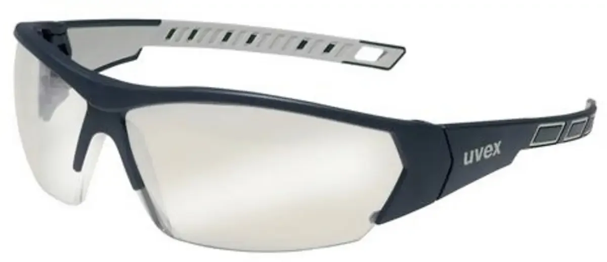 i-works 9194885 Veiligheidsbril Incl. UV-bescherming Grijs, Zwart EN 166, EN 172 DIN 166, DIN 172 de Uvex, Gris, Noir – image du produit