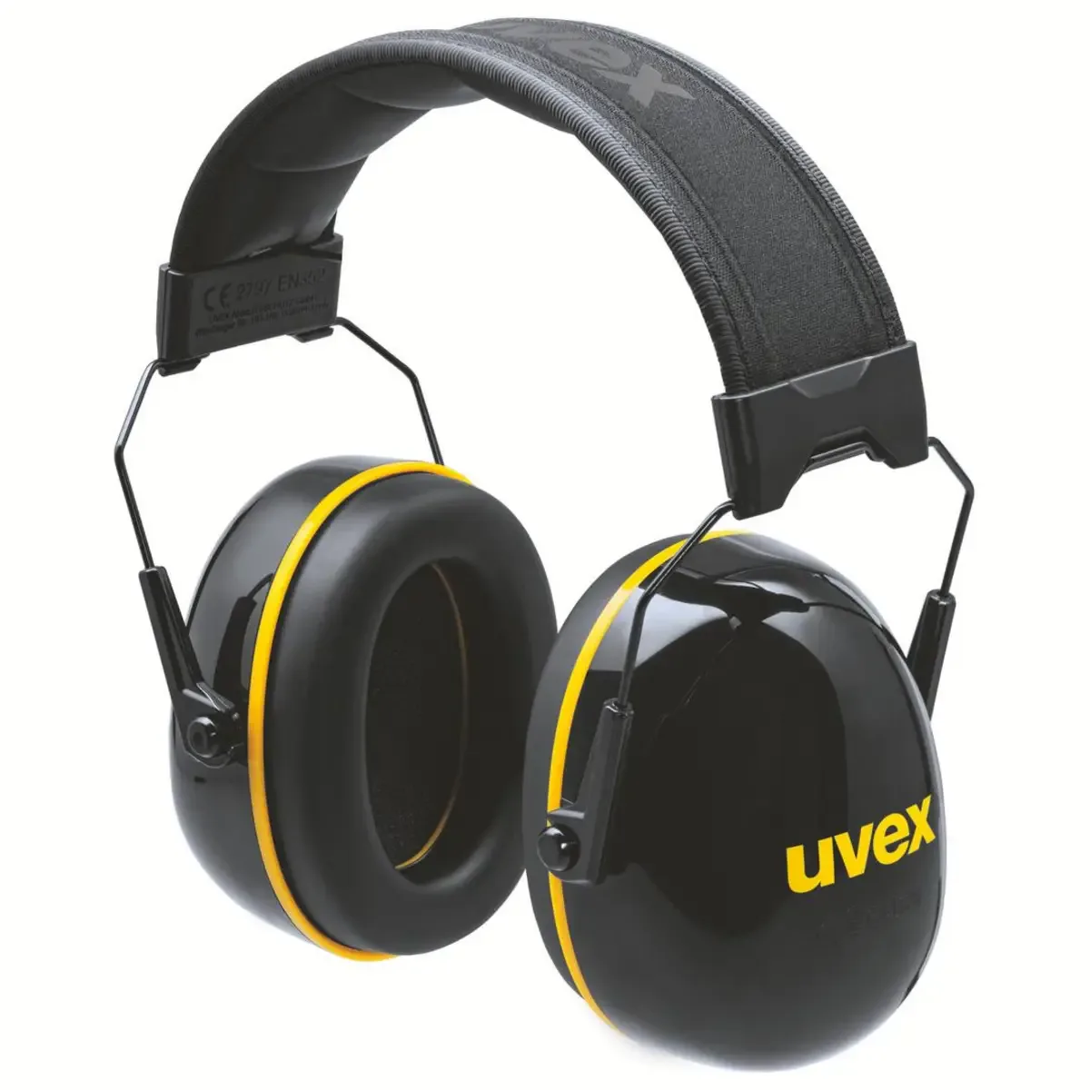 K20 2630020 Oorkap 33 dB 1 stuk(s) från Uvex, Svart, Gul – produktbild