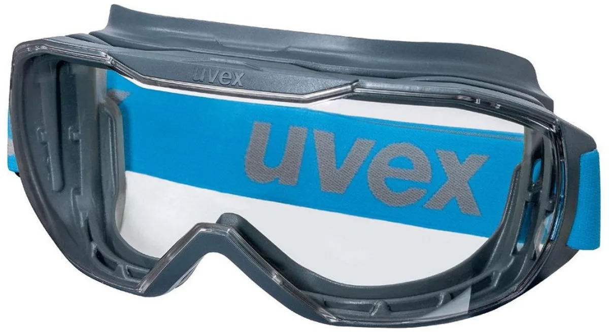 megasonic 9320-265 ruimzichtbril von Uvex, Blau, Grau – Produktbild