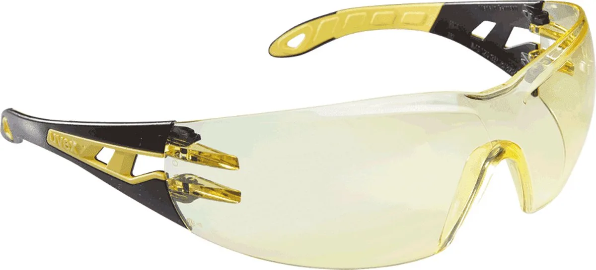 pheos 9192-385 veiligheidsbril by Uvex, Yellow, Black – product image