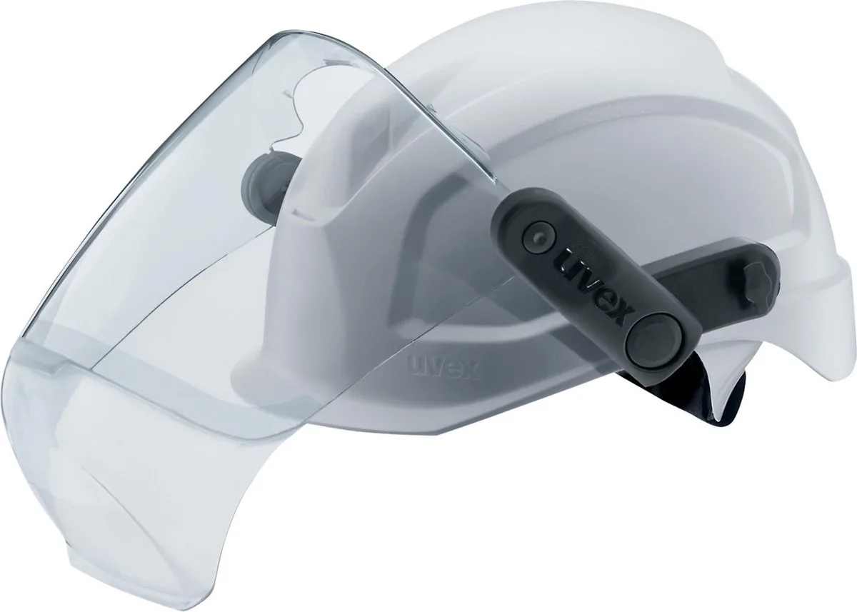 pheos 9906007 Gezichtsscherm Met anti-condens coating, Met anti-kras coating, Incl. UV-bescherming EN 166 de Uvex, Kleurloos – image du produit