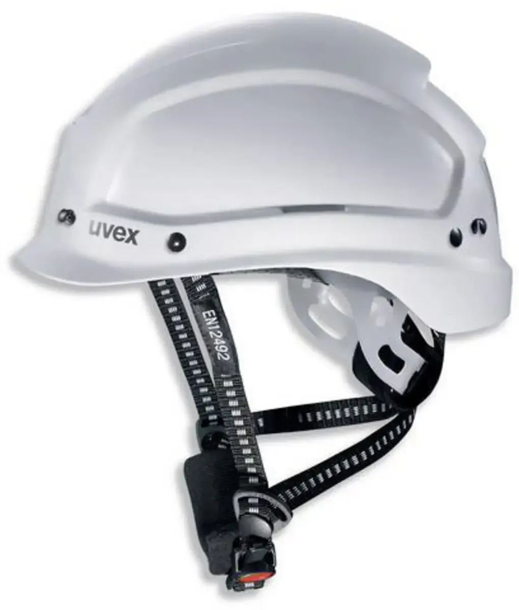 pheos alpine 9773050 Veiligheidshelm EN 397, EN 12492 DIN 939 van Uvex, Wit – productafbeelding