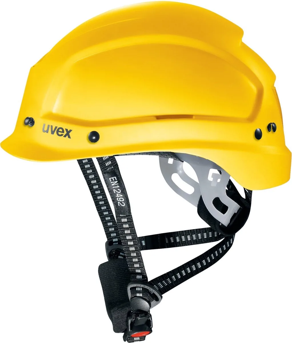 pheos alpine 9773150 Veiligheidshelm Geventileerd EN 397, EN 12492 von Uvex, Gelb – Produktbild