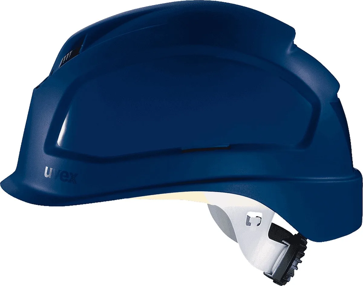 Pheos B-S-WR veiligheidshelm - kort scherm van Uvex, Blauw – productafbeelding