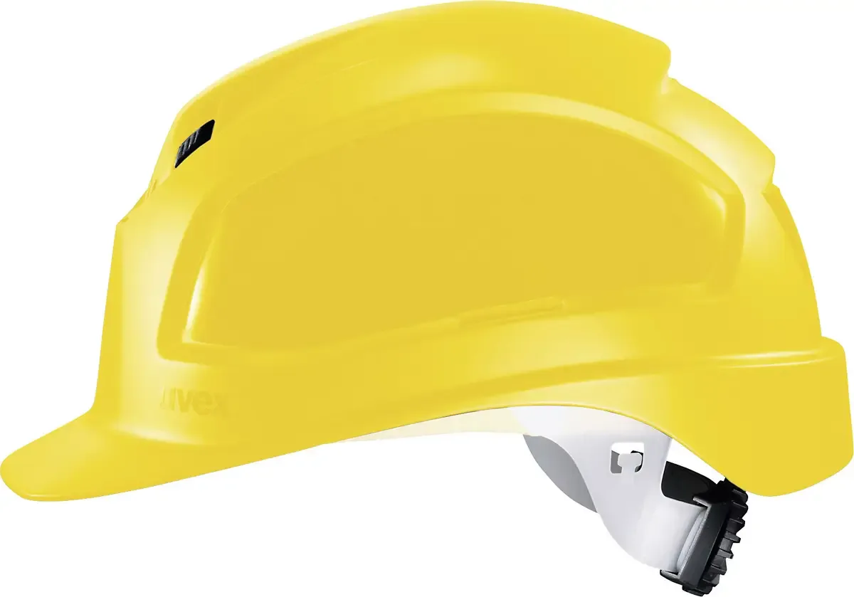 pheos B-WR 9772130 Veiligheidshelm EN 397 DIN 939 van Uvex, Geel – productafbeelding