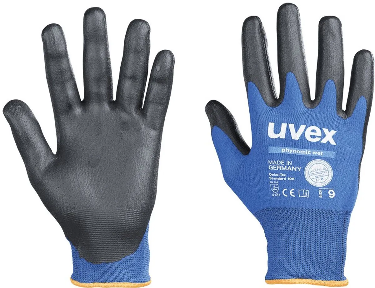 Phynomic WET handschoen S van Uvex, Meerkleurig – productafbeelding