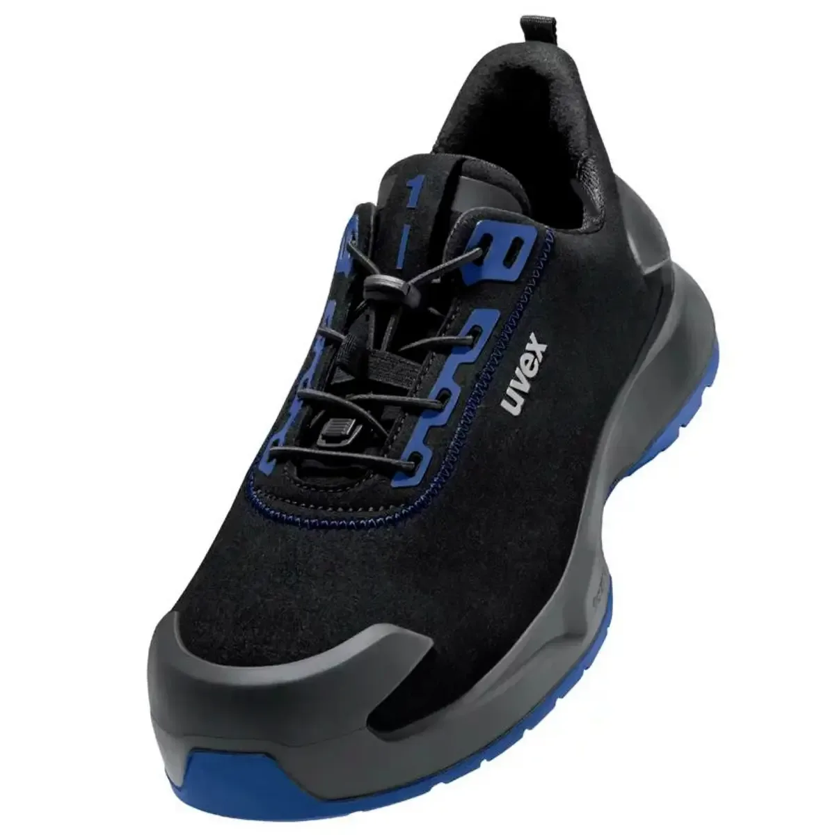S2 PUR W11 6814850 Lage veiligheidsschoenen S2 Schoenmaat (EU): 50 Zwart, Blauw 1 paar de Uvex, Noir, Bleu – image du produit