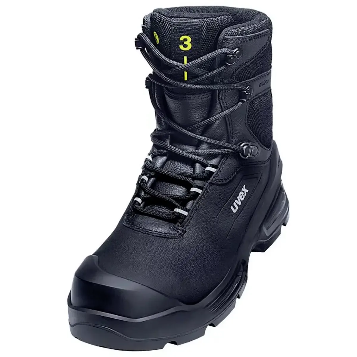 S3L PUR W11 6877239 Hoge veiligheidsschoenen S3L Schoenmaat (EU): 39 1 paar von Uvex, Schwarz – Produktbild