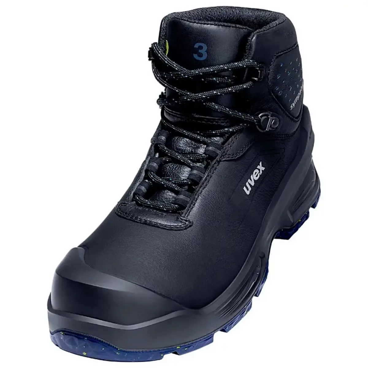 S7 STX PU/GU W11 6863243 Chaussures montantes de sécurité S7 Pointure (EU): 43 noir 1 paire(s) de Uvex, Noir – image du produit