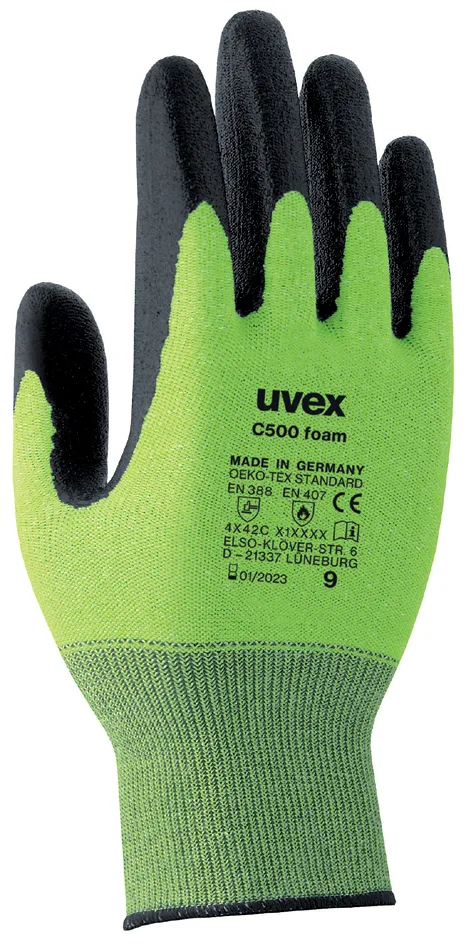 Schnittschutz-Handschuh C500 foam, 1 Paar van Uvex, 07 – productafbeelding