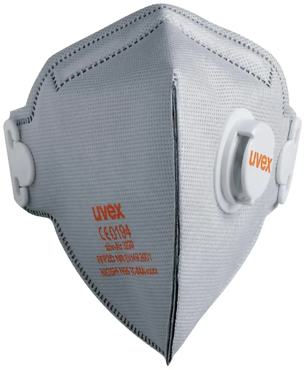 silv-Air classic 3220 8763220 Fijnstofmasker met ventiel FFP2 15 stuk(s) EN 149:2001 DIN 149:2001 van Uvex – productafbeelding