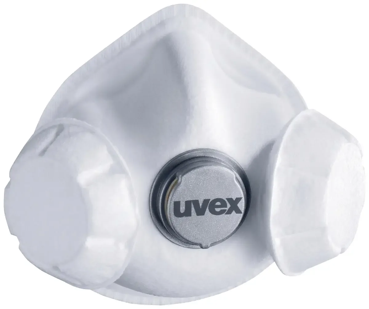 silv-Air exxcel 7333 8787333 Fijnstofmasker met ventiel FFP3 3 stuk(s) EN 149:2001 + A1:2009 DIN 149:2001 + A1:2009 van Uvex – productafbeelding