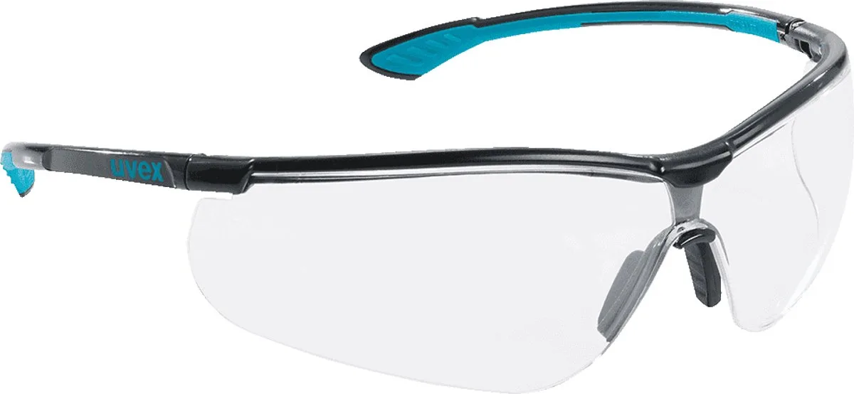 sportstyle 9193-376 veiligheidsbril van Uvex, Blauw, Zwart – productafbeelding