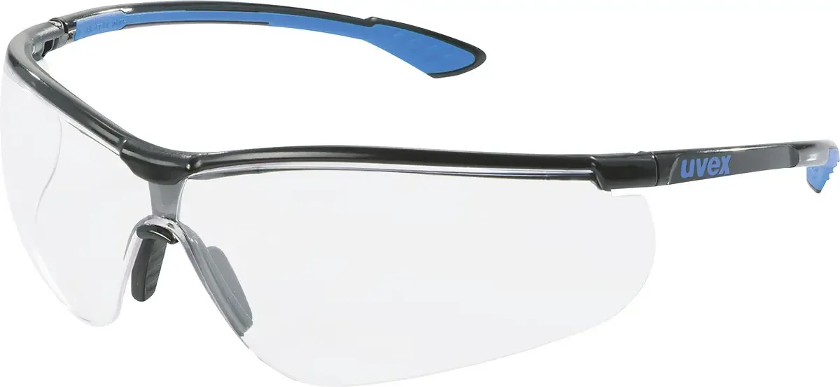 sportstyle AR 9193838 Veiligheidsbril Met anti-condens coating, Met anti-kras coating Blauw, Zwart EN 166, EN 170 van Uvex, Blauw, Zwart – productafbeelding