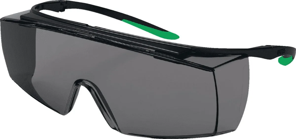 super f OTG 9169543 Lunettes de protection avec protection UV noir, vert de Uvex, Noir, Vert – image du produit