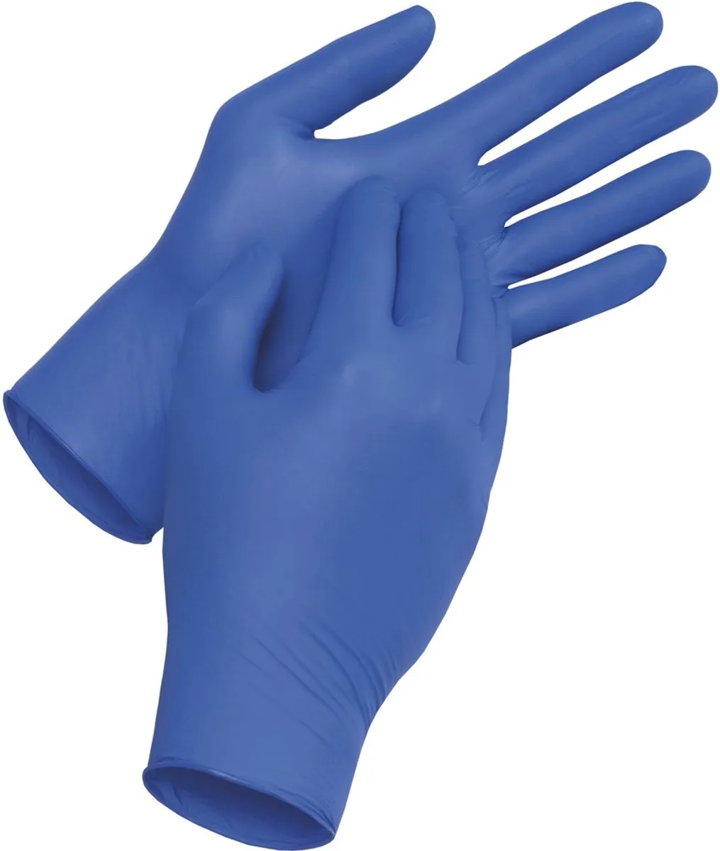 u-fit 6072707 Wegwerphandschoen 100 stuk(s) Maat (handschoen): S van Uvex, Indigo Blue – productafbeelding