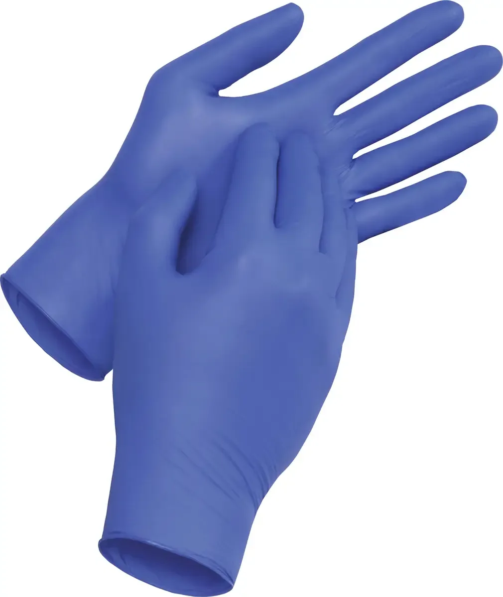 u-fit 6072710 Wegwerphandschoen 100 stuk(s) Maat (handschoen) by Uvex, Indigo Blue, XL – product image