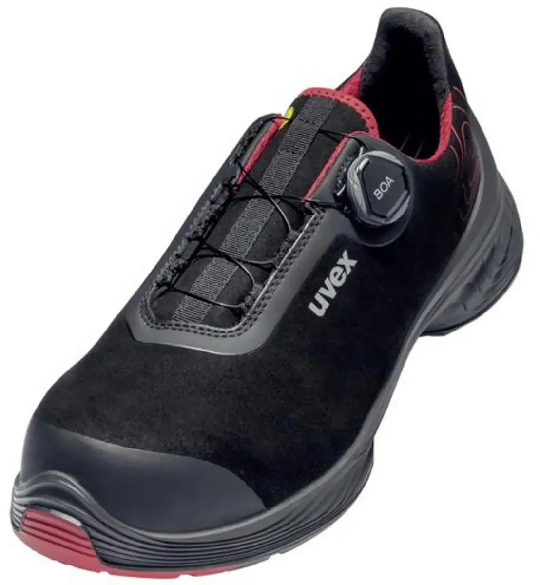uvex 1 G2 6840241 ESD Sicherheitsstiefel S3 Schuhgröße (EU): 41 Rot-Schwarz 1 Paar von Uvex, Rot, Schwarz – Produktbild