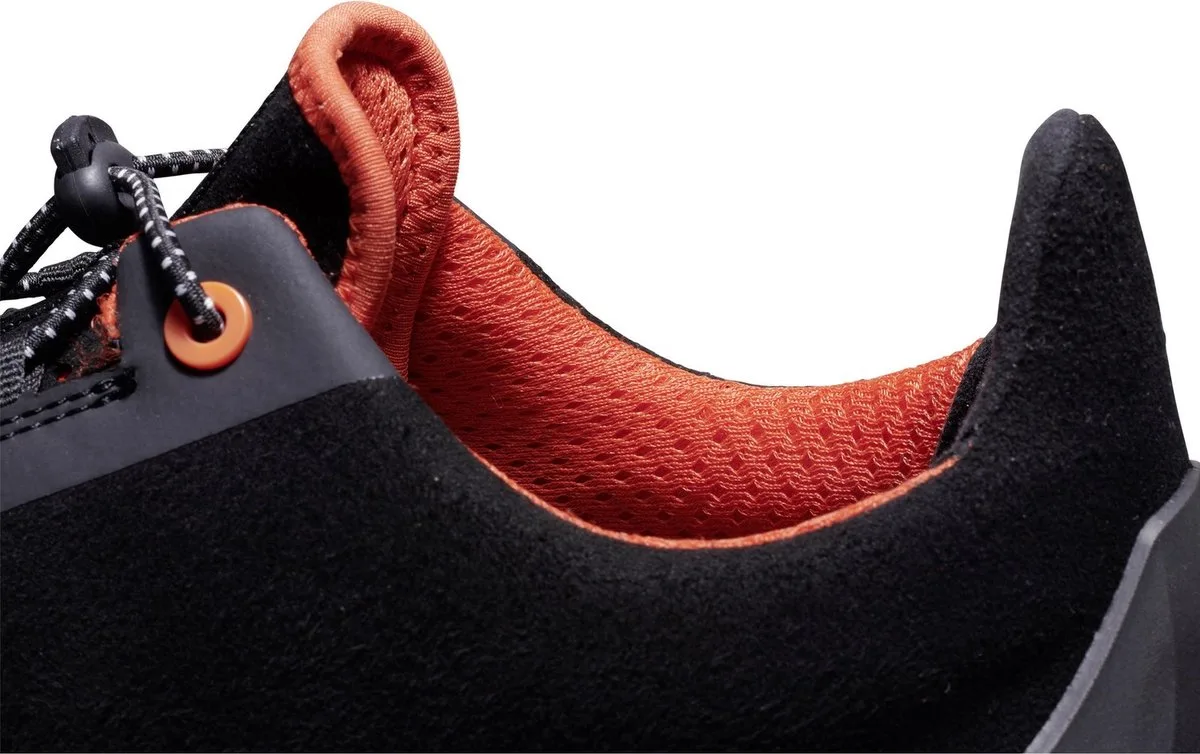 Uvex 1 G2 Halbschoenen S2 68498 Zwart, Rood (68498) fra Uvex, Sort – produktbillede
