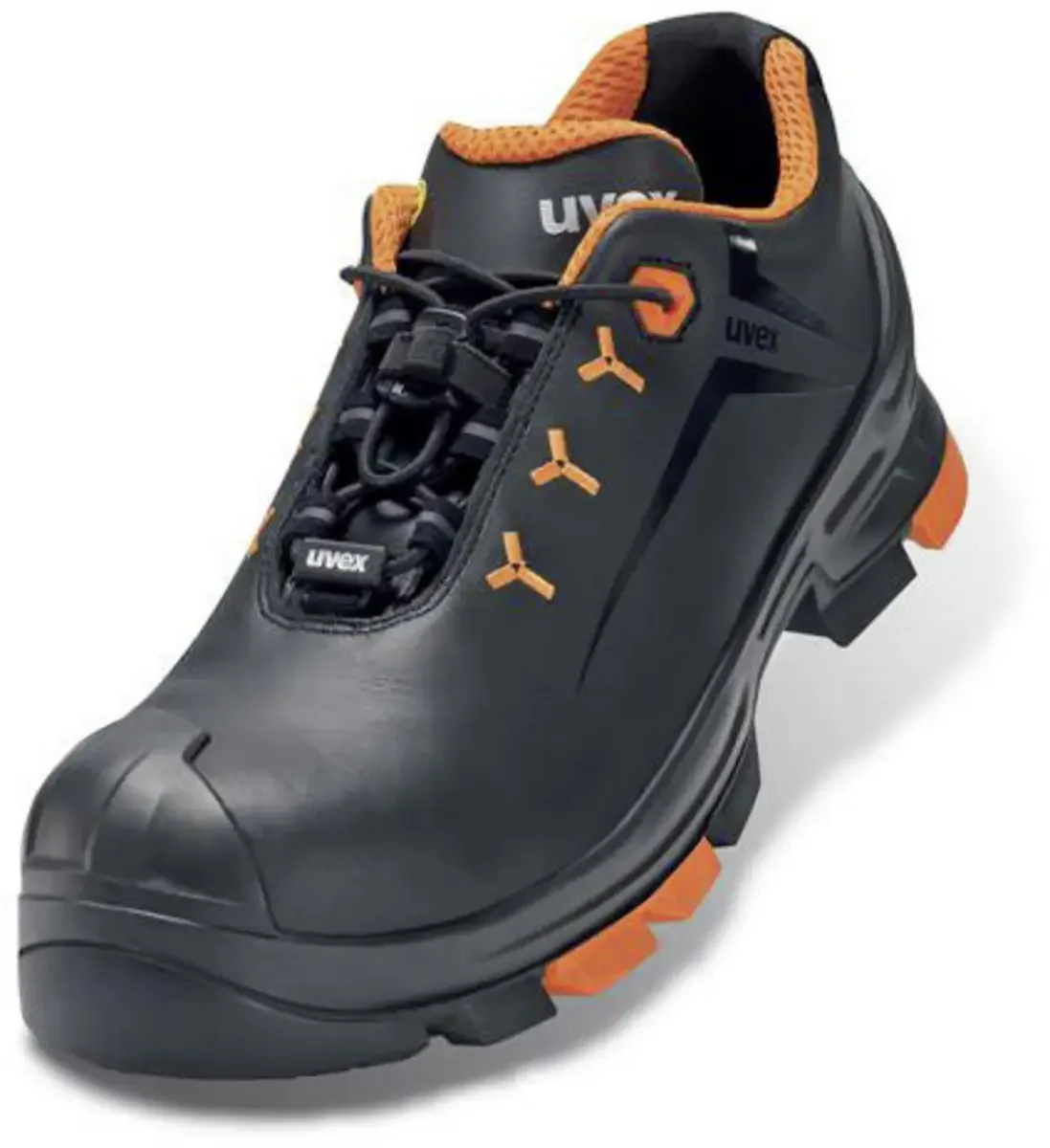uvex 2 6502247 Chaussures de sécurité S3 Pointure (EU): 47 noir, orange 1 paire(s) de Uvex, Noir, Orange – image du produit