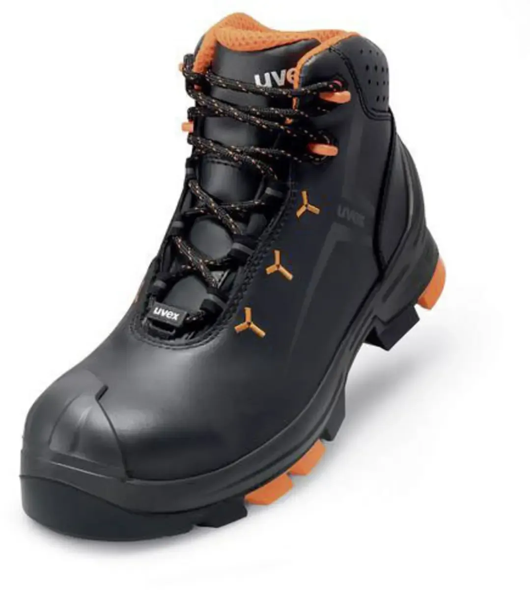 uvex 2 6503247 Chaussures montantes de sécurité S3 Pointure (EU): 47 noir, orange 1 paire(s) de Uvex, Noir, Orange – image du produit