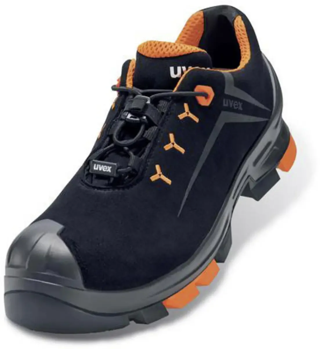 uvex 2 6508247 Veiligheidsschoenen ESD S3 Schoenmaat (EU): 47 Zwart, Oranje 1 paar de Uvex, Noir, Orange – image du produit