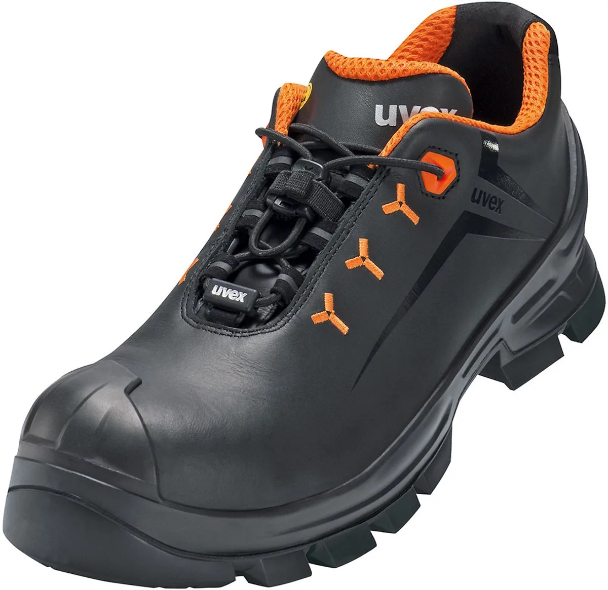 Uvex 2 Halb-schoenen S3 65222 Zwart, Oranje (65222) de Uvex, Noir, Orange – image du produit