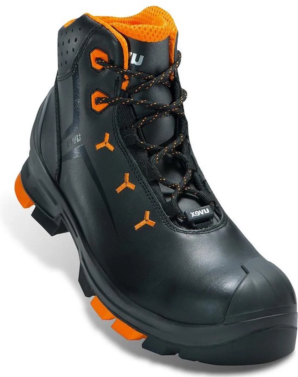 Uvex 2 Hoog 6503.2 S3 - Zwart/Oranje van Uvex, Zwart, Oranje, 41 – productafbeelding