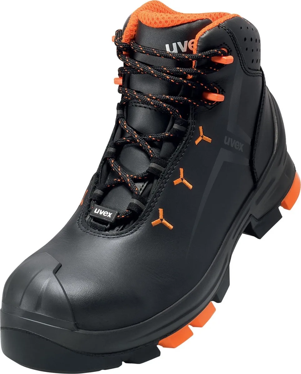 Uvex 2 laarzen S3 65032 zwart, oranje (65032) de Uvex, Noir – image du produit
