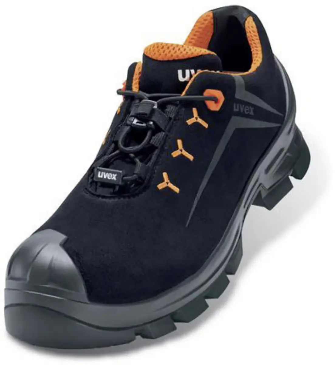 uvex 2 MACSOLE® 6528244 Veiligheidsschoenen ESD S3 Schoenmaat (EU): 44 Zwart, Oranje 1 paar de Uvex, Noir, Orange – image du produit