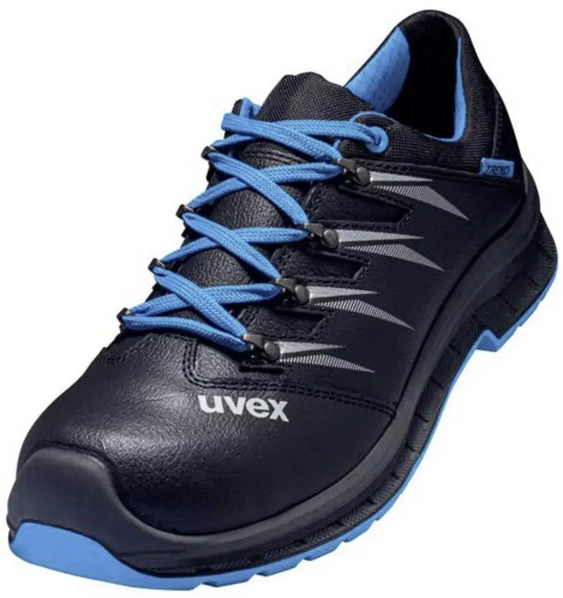 uvex 2 trend 6934236 Lage veiligheidsschoenen ESD S3 Schoenmaat (EU): 36 1 paar van Uvex, Blauw-zwart – productafbeelding